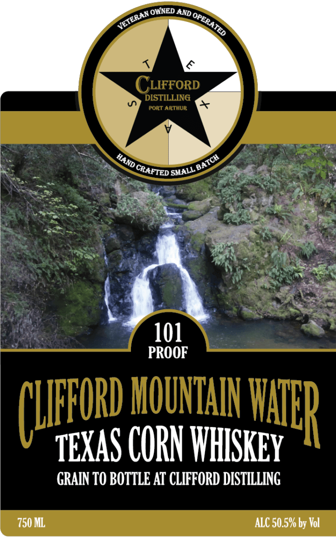 Front Label-CliffordMountainWater